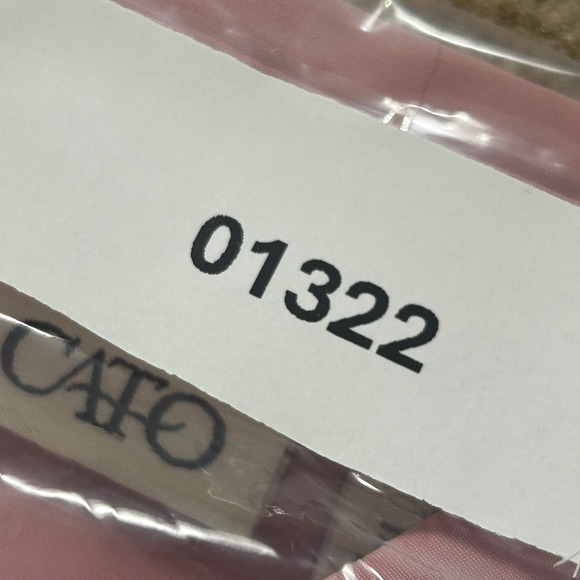 Cato Womens Pink Long Sleeve Button Up Shirt Top Size L - Picture 9 of 9